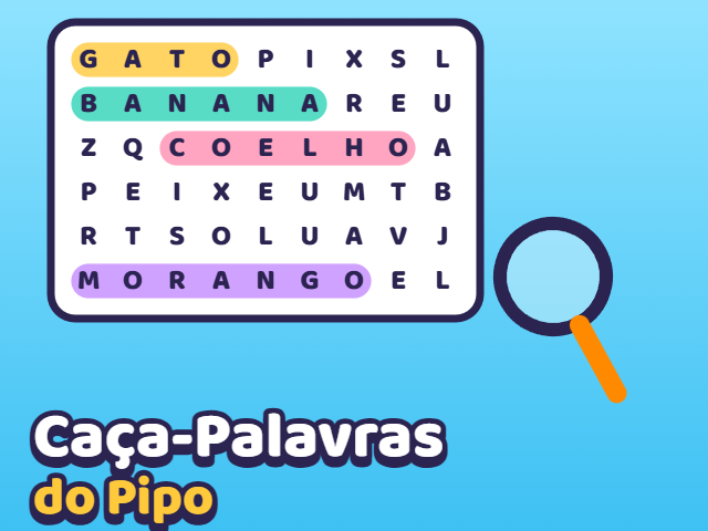 Caça-Palavras do Pipo